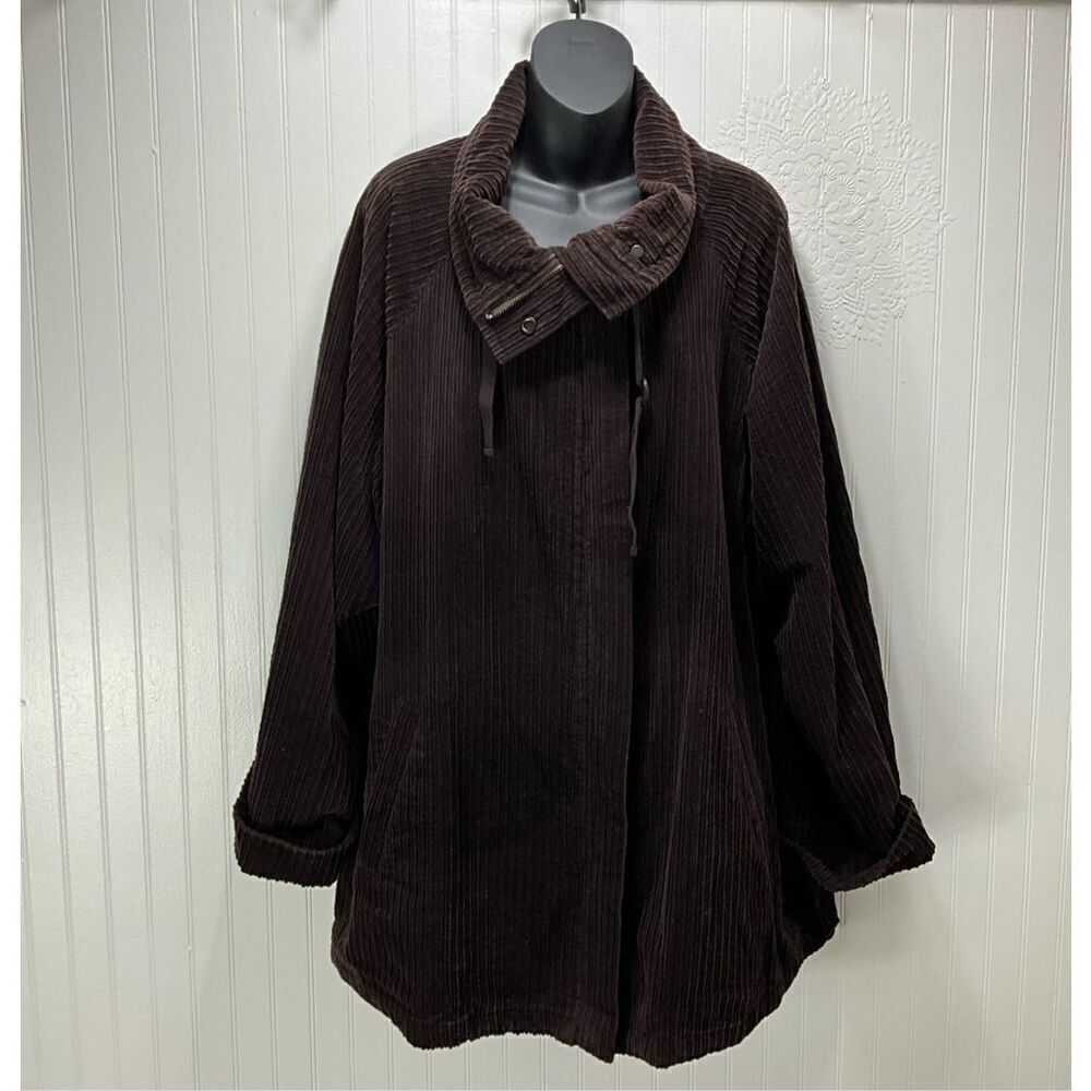 EILEEN FISHER Corduroy Jacket - Picture 1 of 6